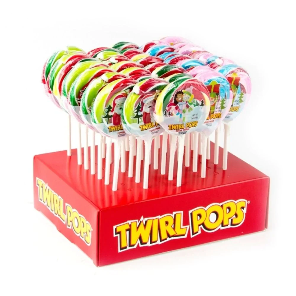 Adams & Brooks Rainbow Twirl Pops - 1.5oz - Image 2