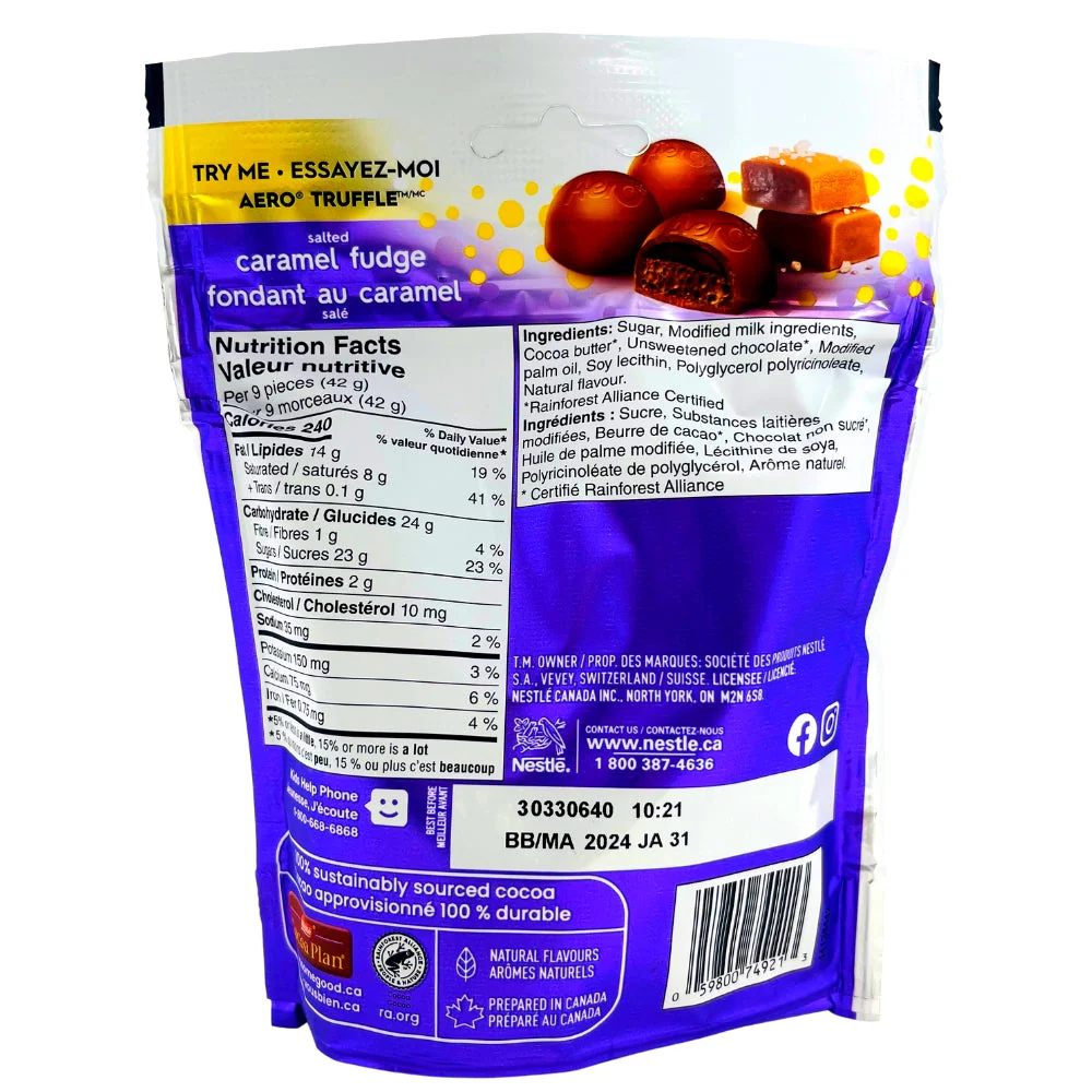 Aero Truffle Nanaimo - 135g - Image 2