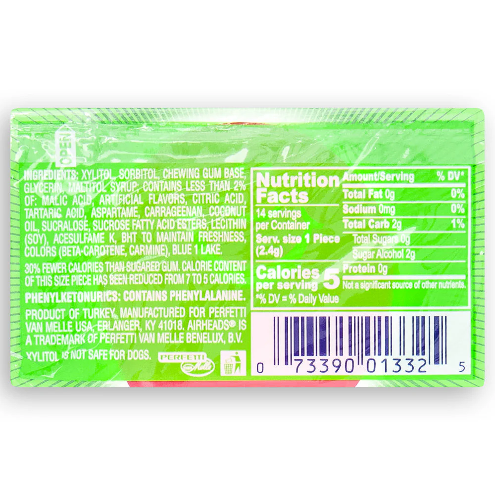 AirHeads Gum-Watermelon - Image 4