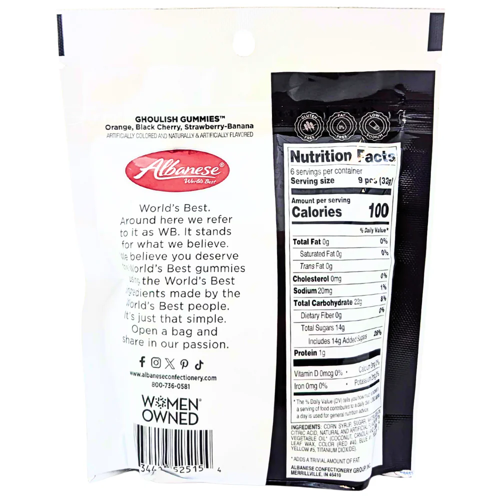 Albanese Halloween Ghoulish Gummies - 7.5oz - Image 2