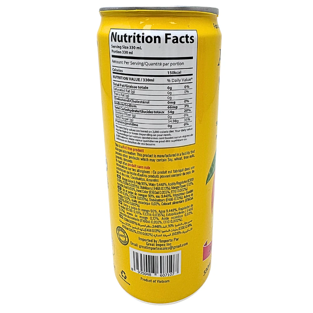 Amazing Mango Juice (Vietnam) - 330mL - Image 2