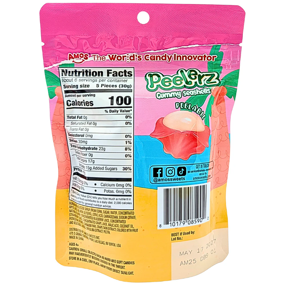 Amos Peelerz Seashells - 6oz - Image 2