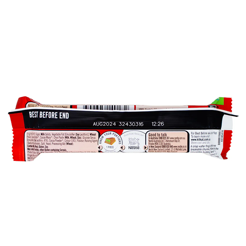 Kit Kat Chunky Aero Mint (Australia) - 45g - Image 2