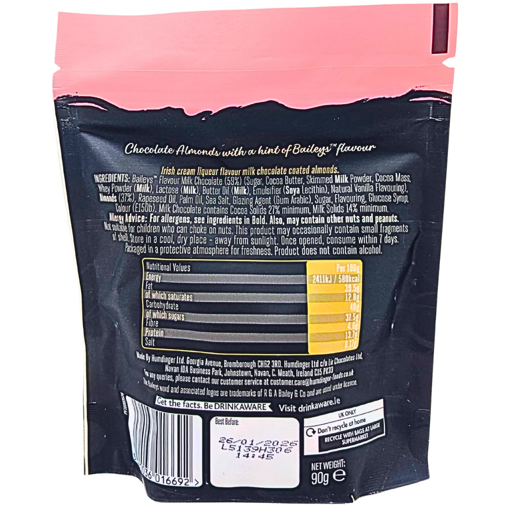 Baileys Chocolate Almonds (UK) - 90g - Image 2