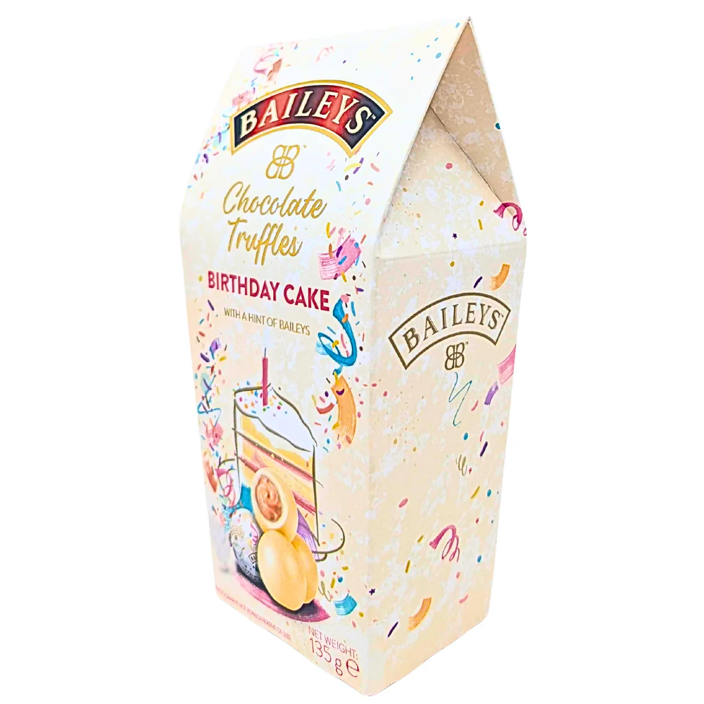 Baileys Chocolate Truffles Birthday Cake - 135g - Image 2