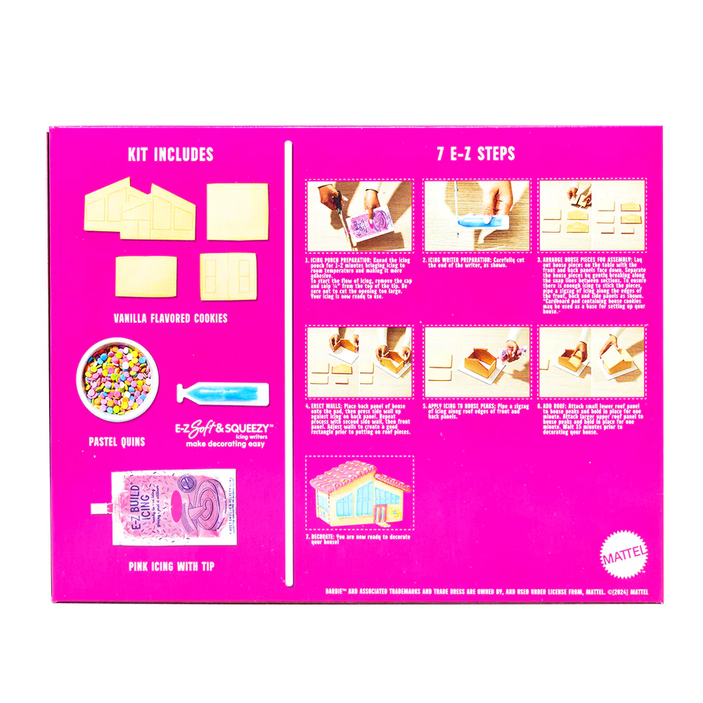 Barbie Dream House Cookie Kit Small - 15.9oz - Image 2