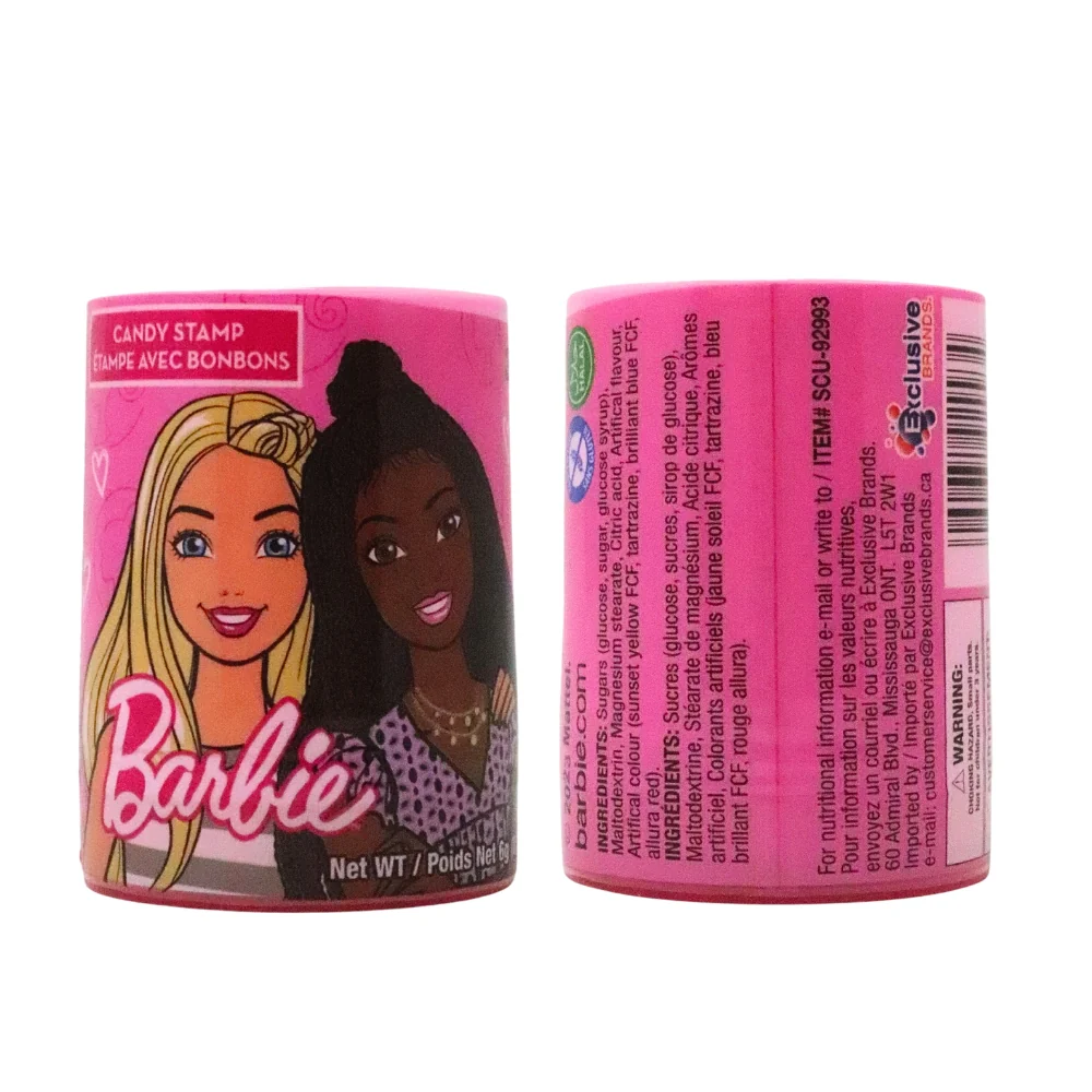 Barbie Stamp with Candy - 6g - Image 2