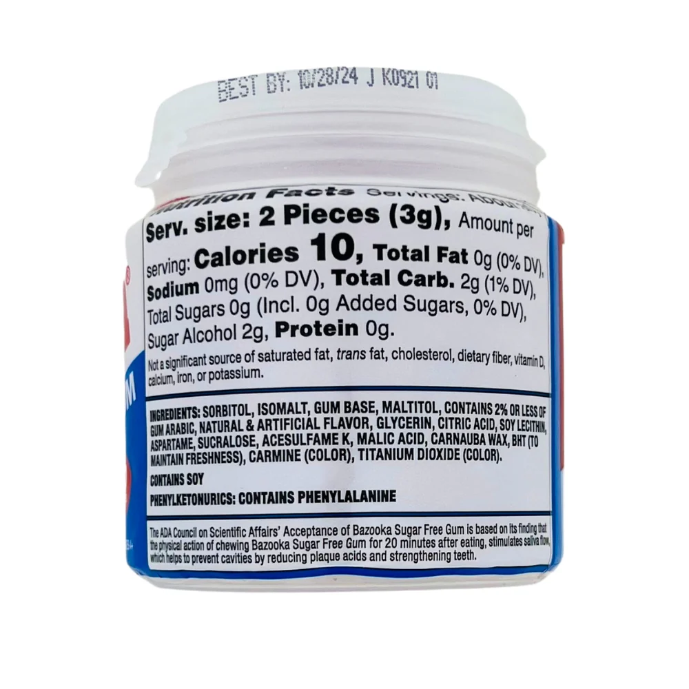 Bazooka to Go Cup 60ct Sugar Free - Image 2