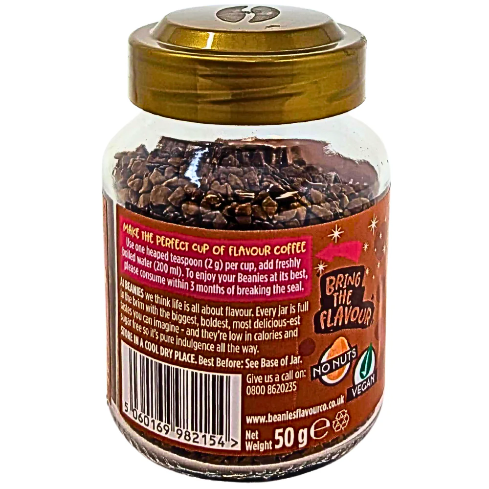 Beanies Christmas Pudding Instant Coffee (UK) - 50g - Image 2