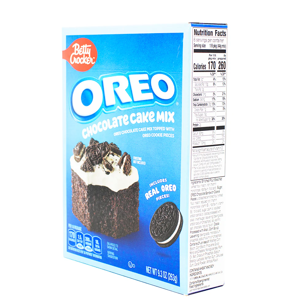 Betty Crocker Oreo Chocolate Cake Mix - 9.3oz - Image 3