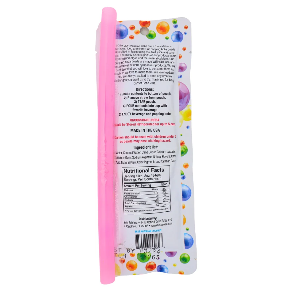 Boba Vida Blue Hawaiian Coconut - 3oz - Image 3