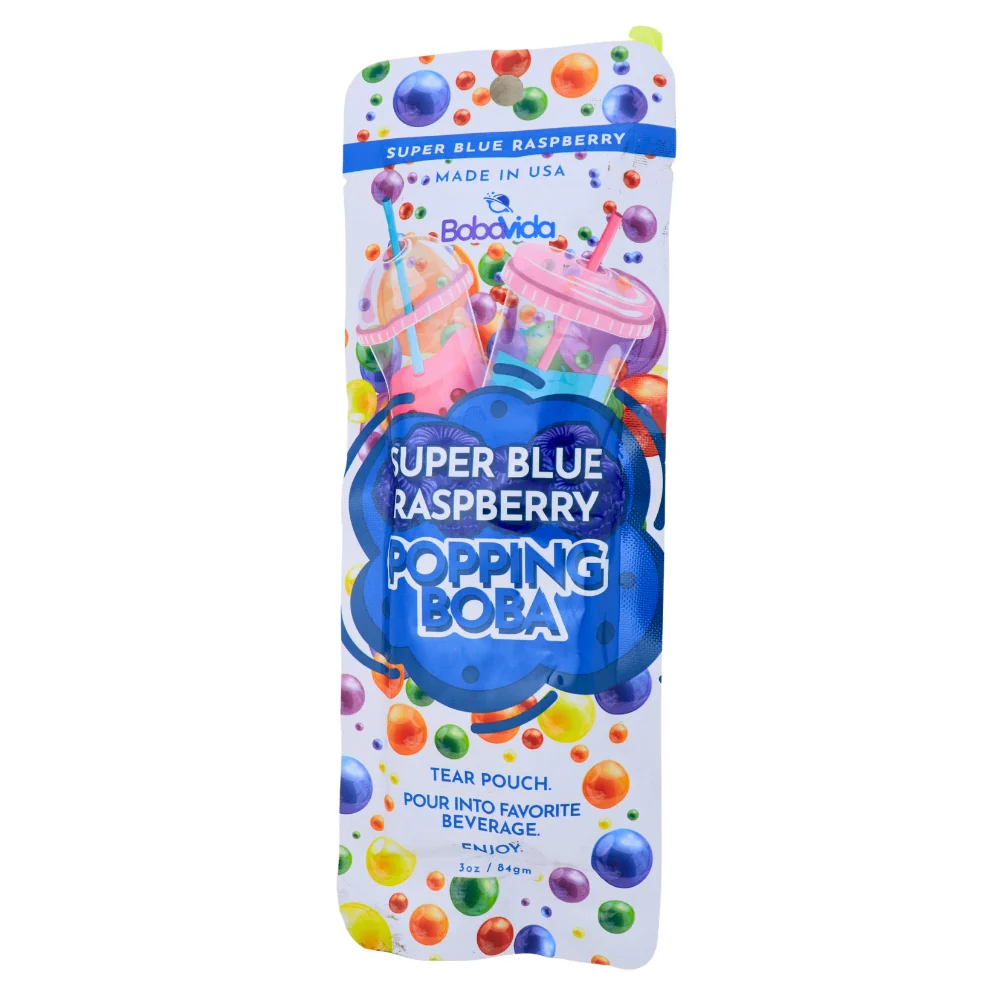 Boba Vida Super Blue Raspberry - 3oz - Image 2