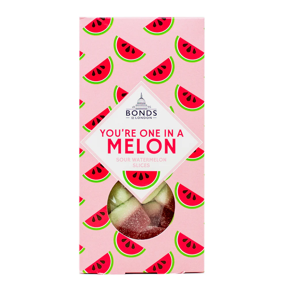 Bonds You're One in a Melon Sour Watermelon Slices (UK) - 160g
