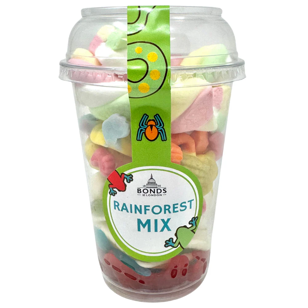 Bonds Rain Forest Mix Candy Cup (UK) - 260g