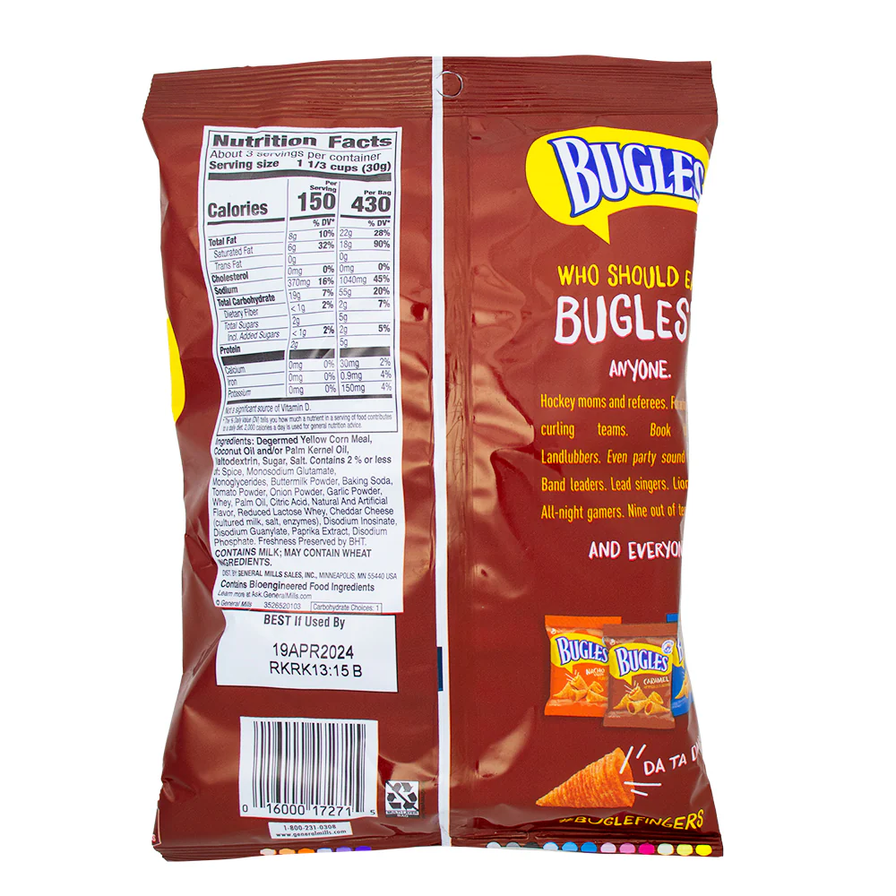 Bugles Chili Cheese - 3oz - Image 2