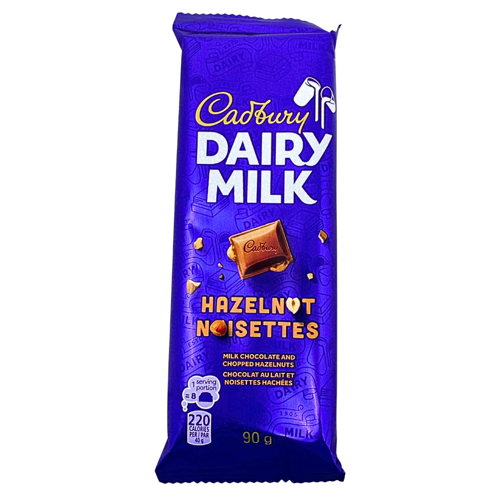 Cadbury Dairy Milk Hazelnut Bar - 90g