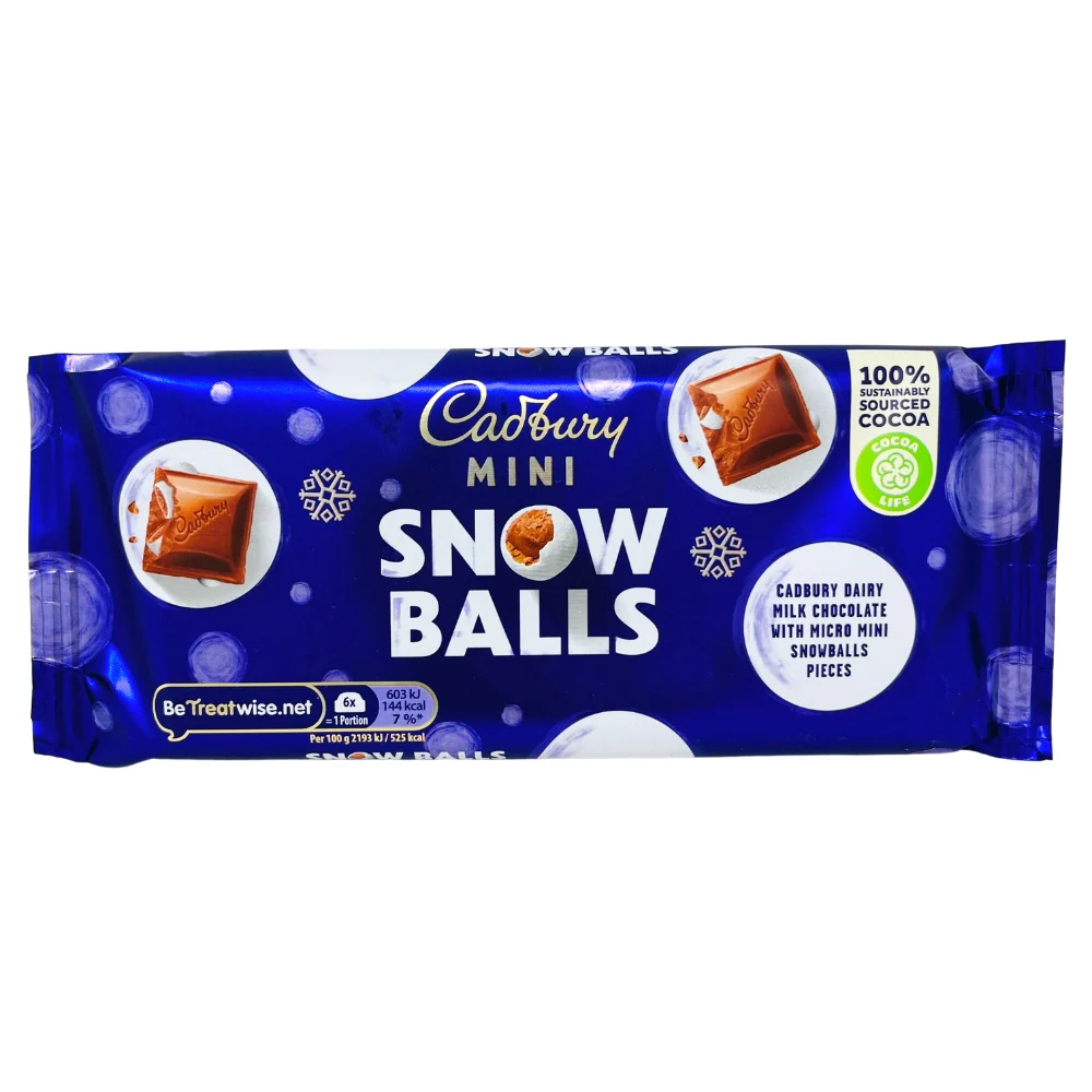 Cadbury Mini Snowballs Tablet (UK) - 110g
