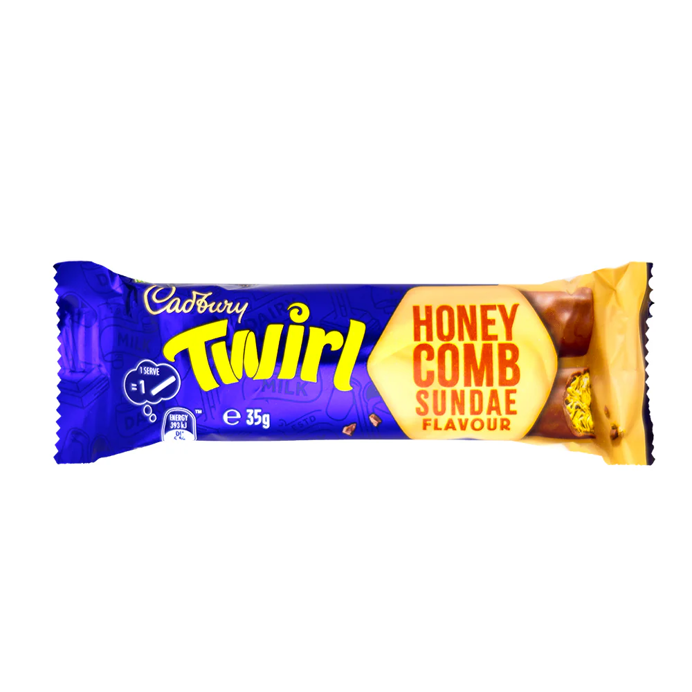 Cadbury Twirl Honey Comb Sundae (Australia) - 35g