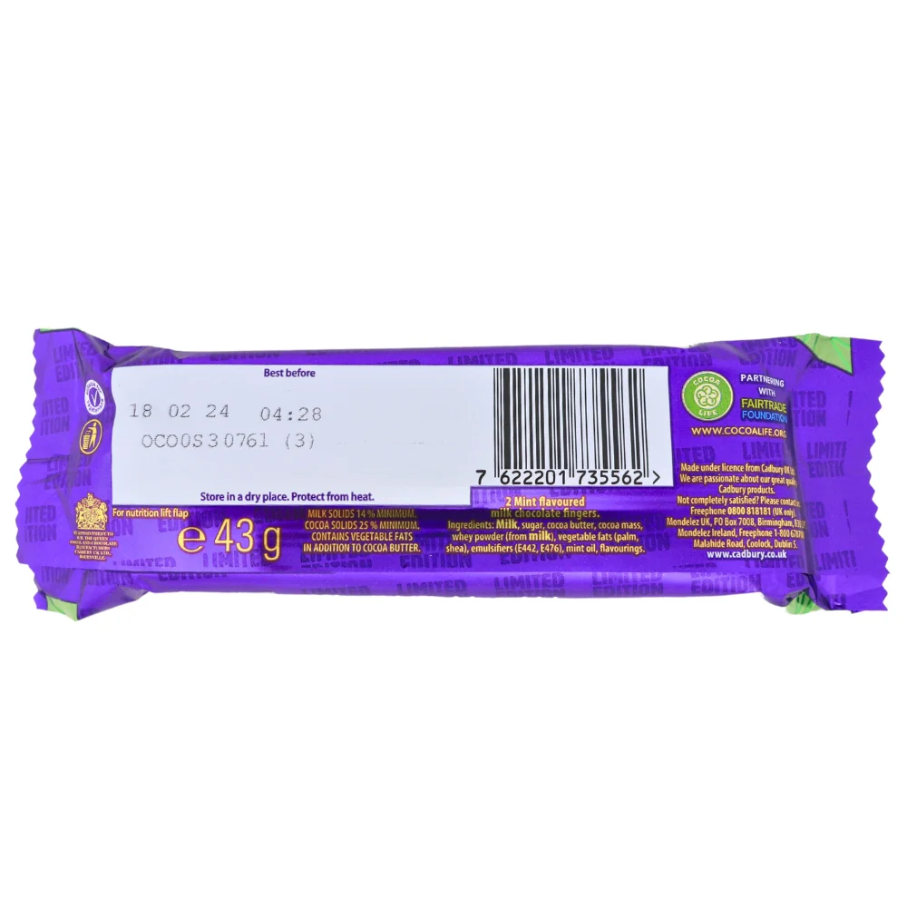Cadbury Twirl Mint - 43g - Image 2