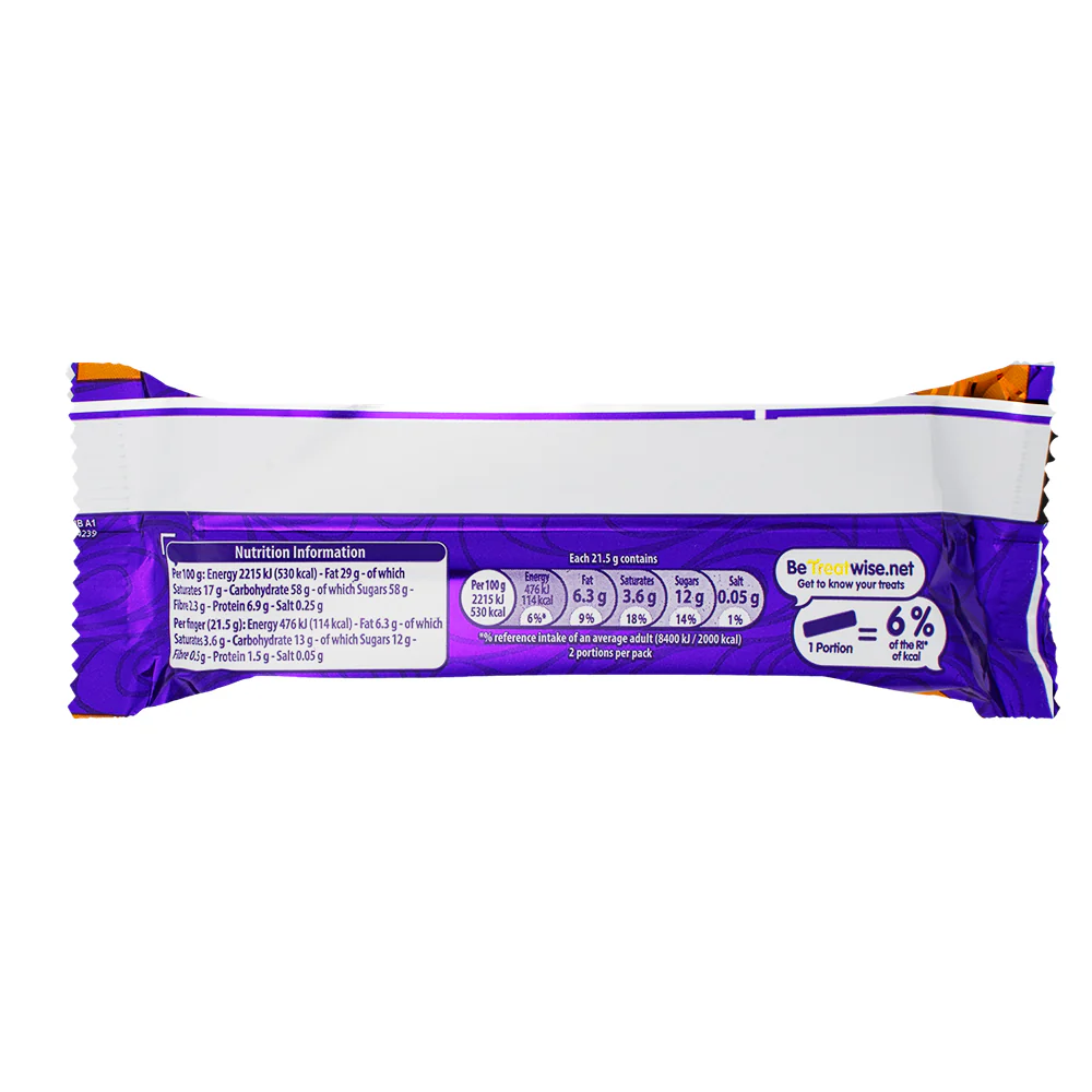 Cadbury Twirl Orange (UK) - 43g - Image 2
