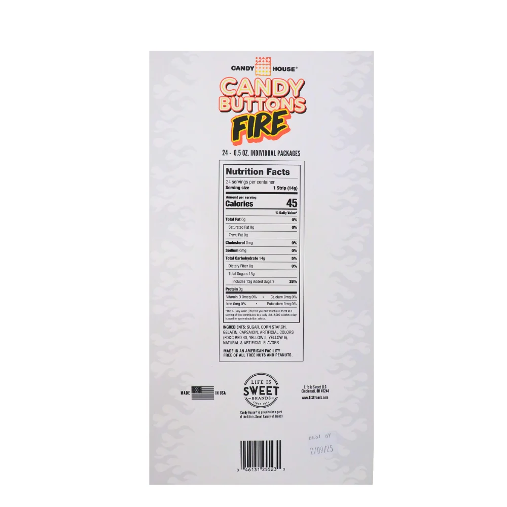 Candy Buttons Fire - .5oz - Image 3