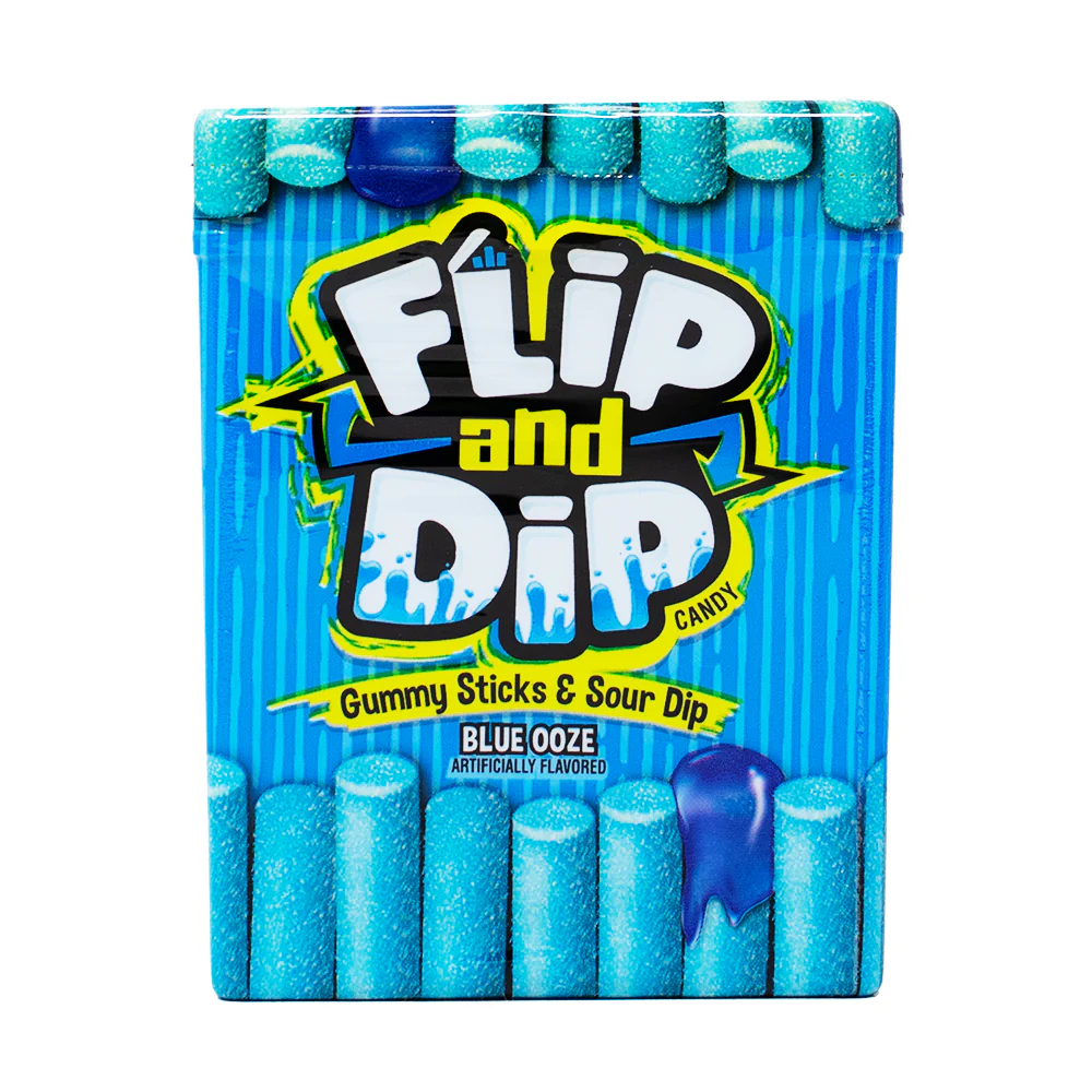 Flip and Dip Gumy Sticks & Sour Dip Candy - 3.4oz - Image 3