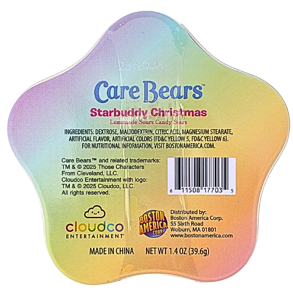 Care Bears Starbuddy Christmas Tin - 1.4oz - Image 3