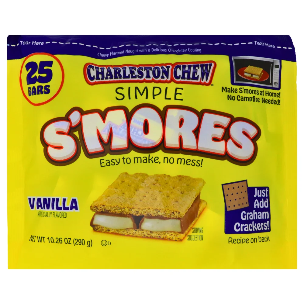 Charleston Chew Simple S'mores Vanilla - 290g