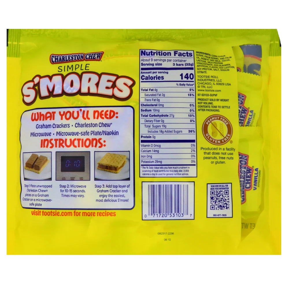 Charleston Chew Simple S'mores Vanilla - 290g - Image 2