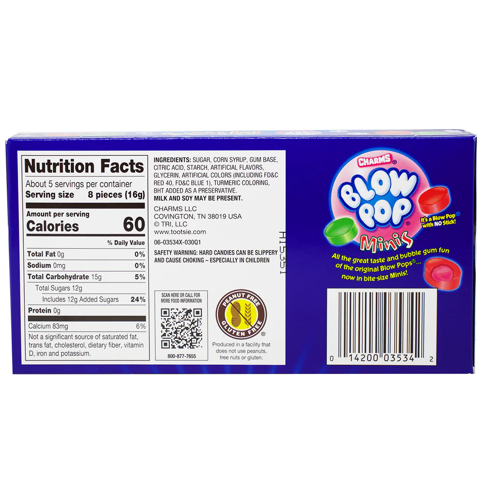 Charms Blow Pop Minis Christmas Theatre Pack - 3oz - Image 3