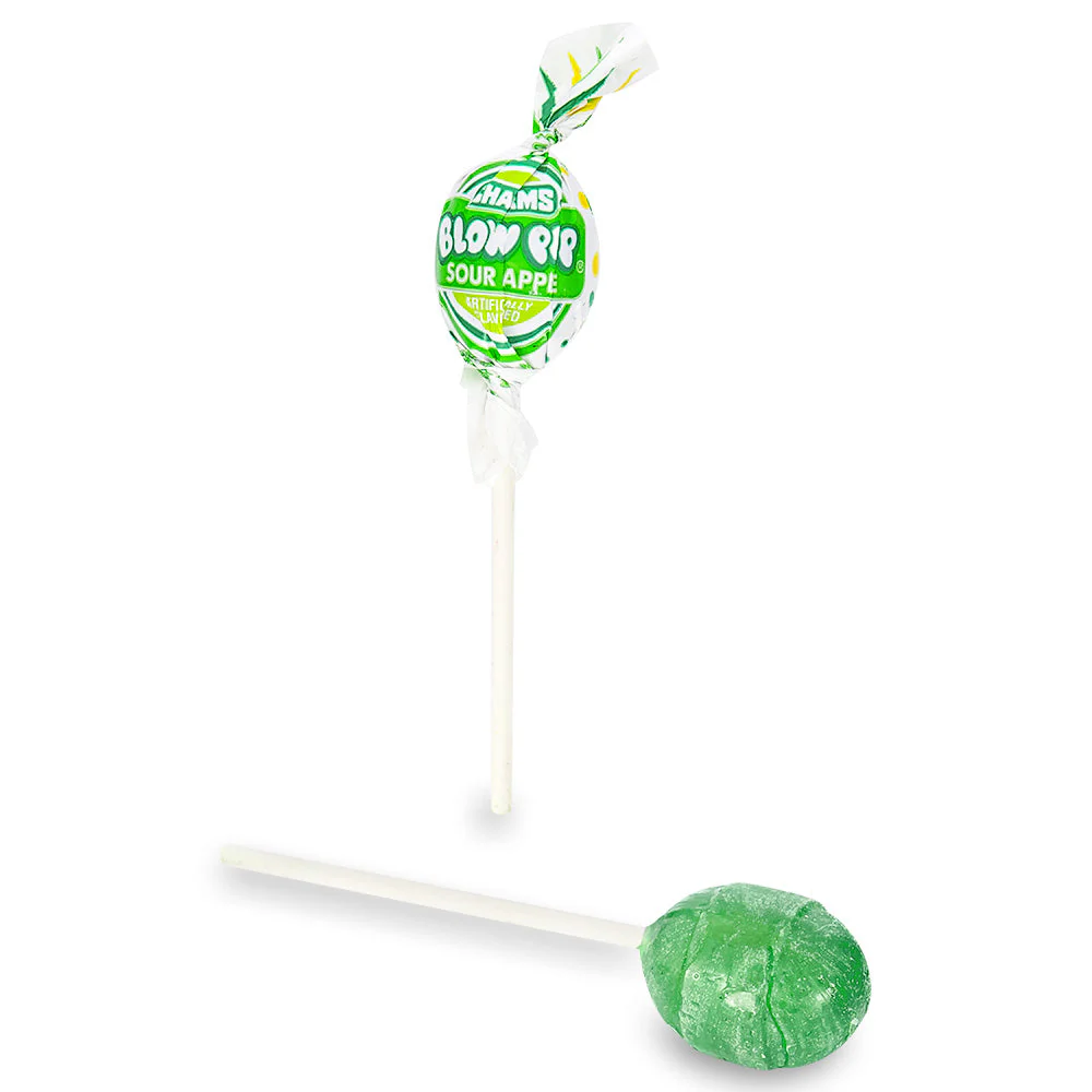 Charms Blow Pop Sour Apple - 48 Lollipops - Image 4