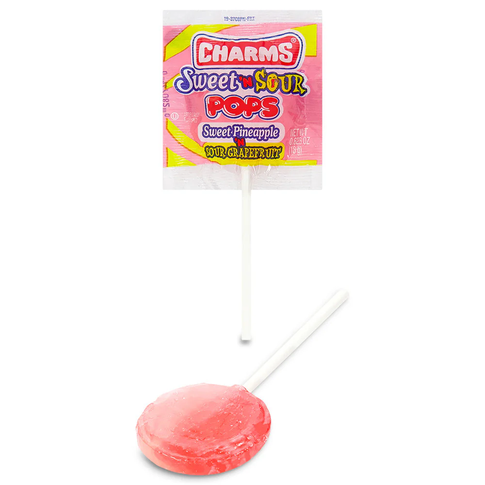 Charms Sweet N Sour Pops - 48 Lollipops - Image 3