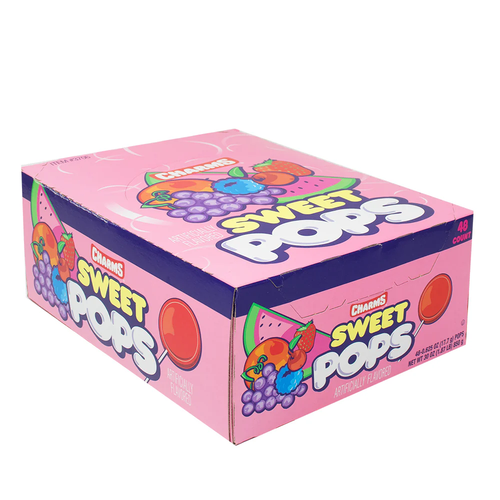 Charms Sweet Pops - 48 Lollipops - Image 2