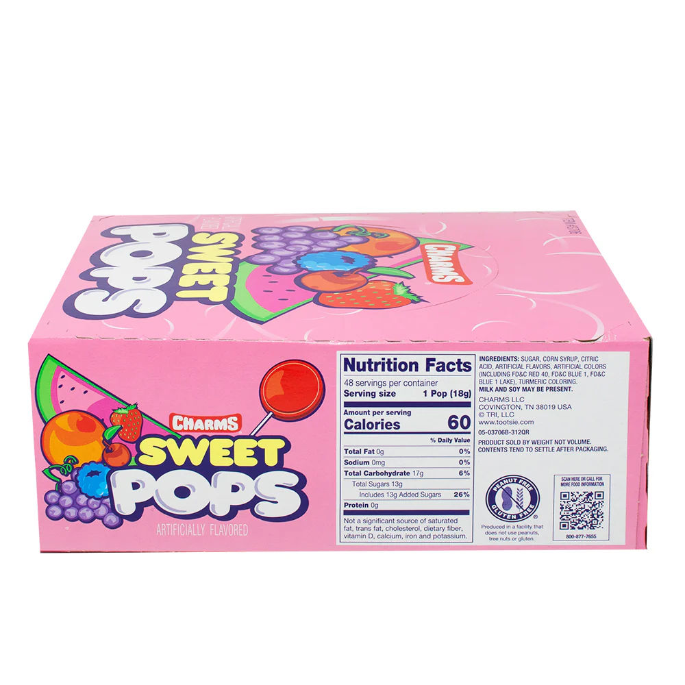 Charms Sweet Pops - 48 Lollipops - Image 3