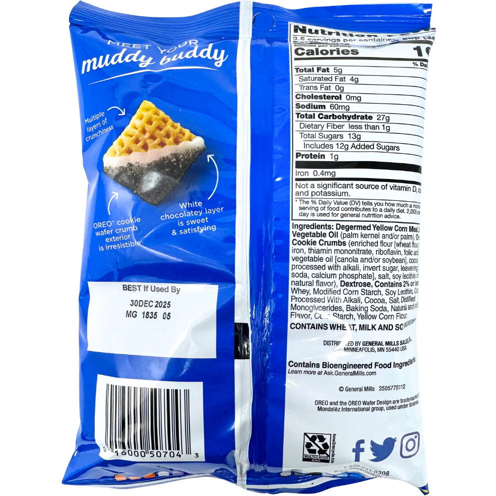Chex Mix Muddy Buddies Cookies & Cream - 4.25oz - Image 2