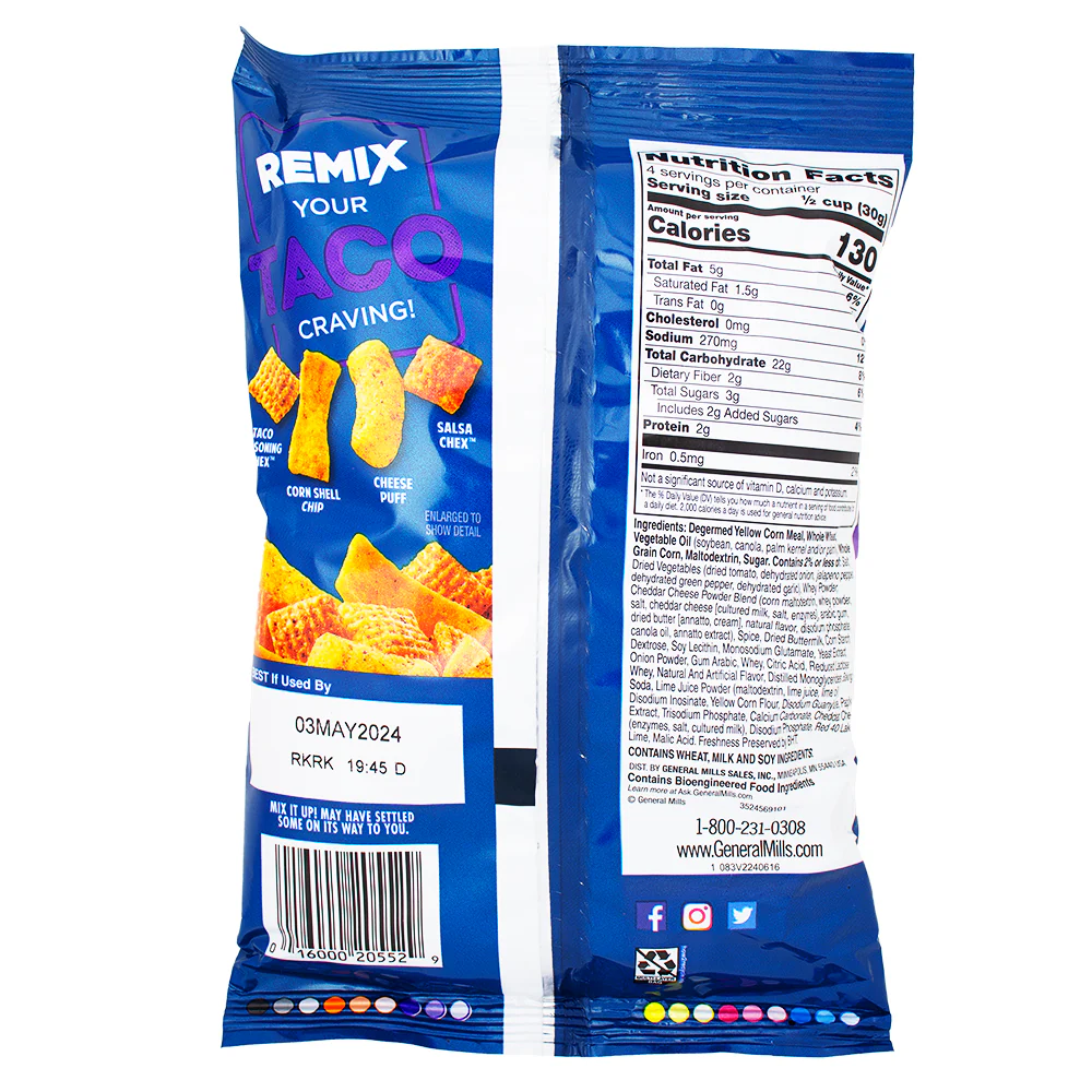 Chex Mix Remix Zesty Taco - 4.25oz - Image 2