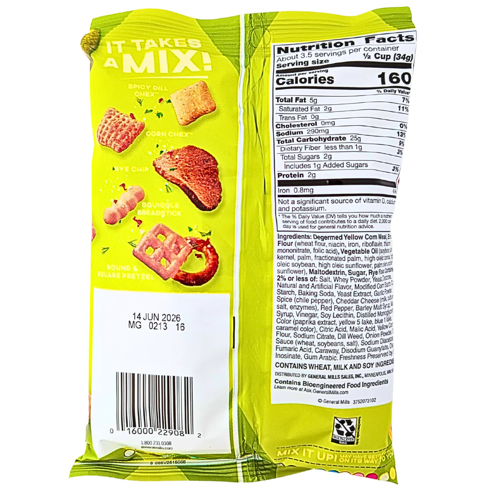 Chex Mix Spicy Dill - 4.5oz - Image 2