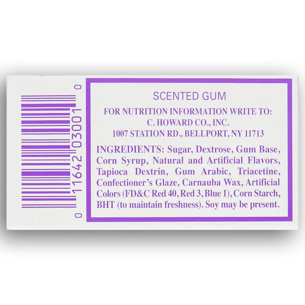 Choward's Scented Gum - 8 Pieces - Image 3