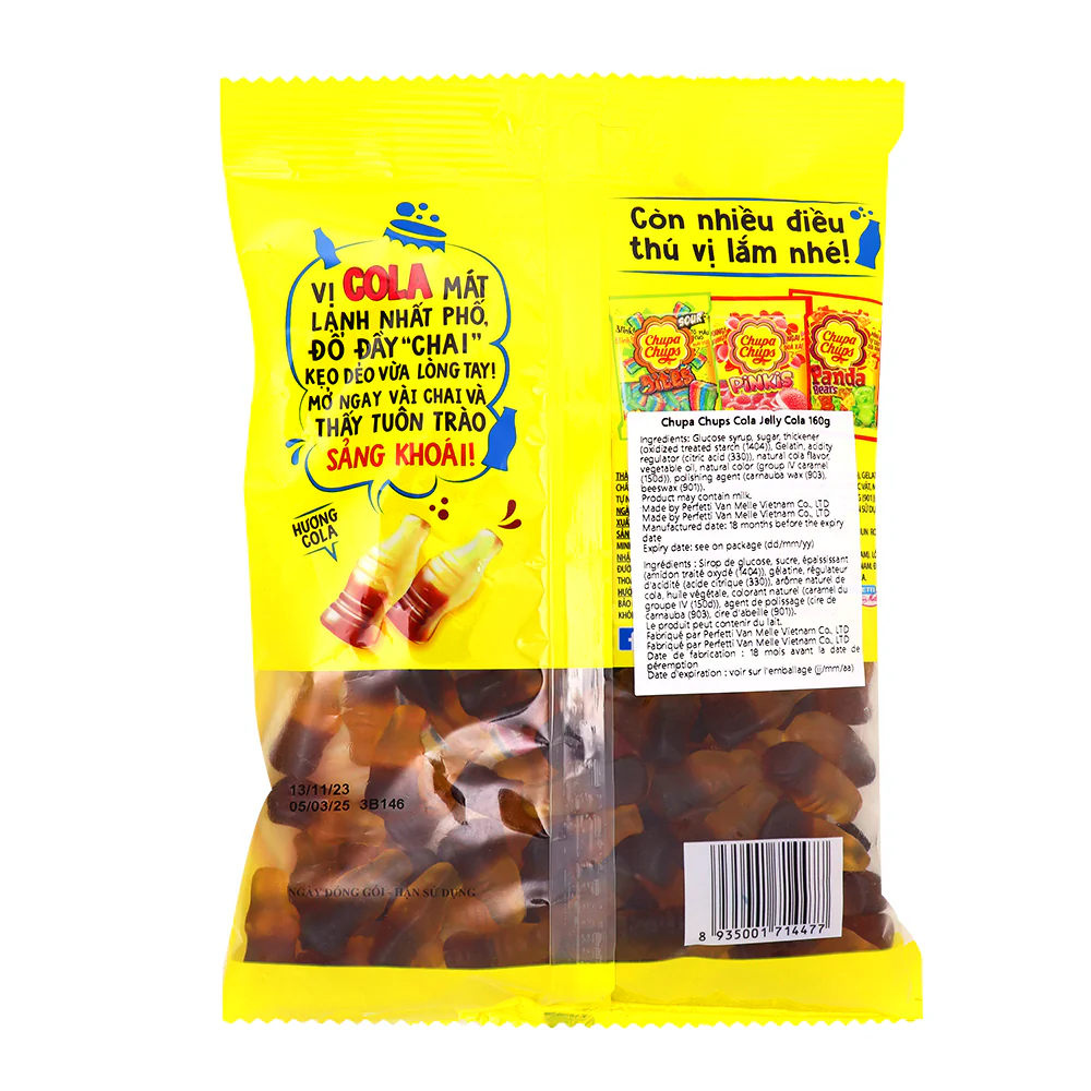 Chupa Chups Cola Gummy (Vietnam) - 160g - Image 2