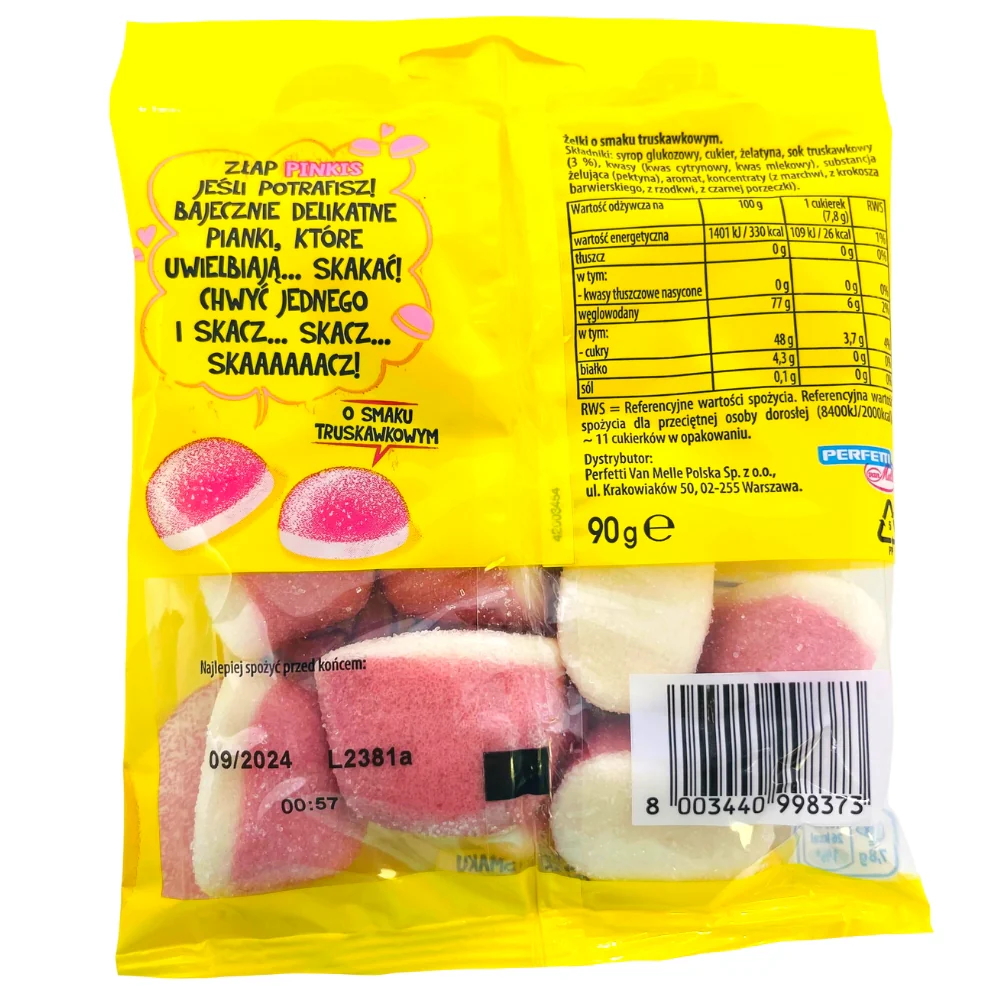 Chupa Chups Pinkis with Fruit Juice Candy - 90g - Image 2