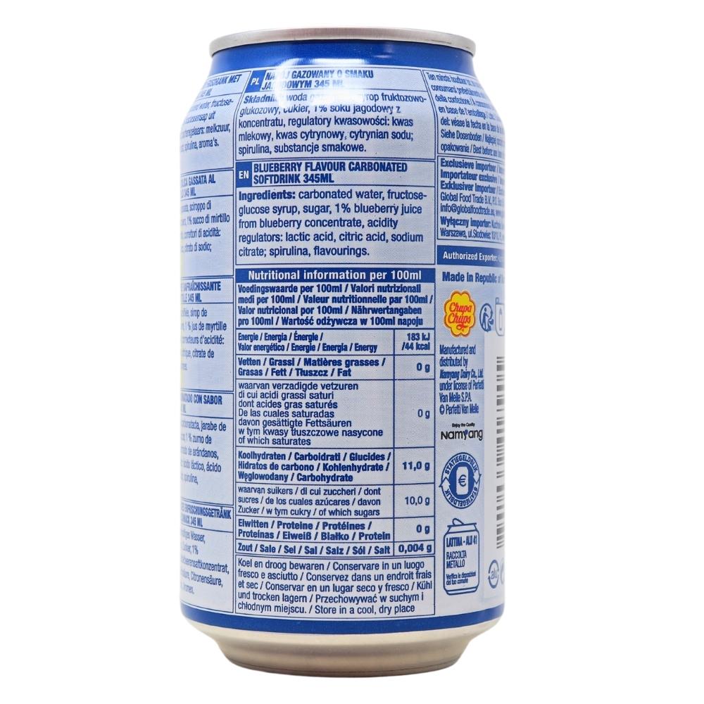 Chupa Chups Sparkling Sour Blueberry - 345mL - Image 2