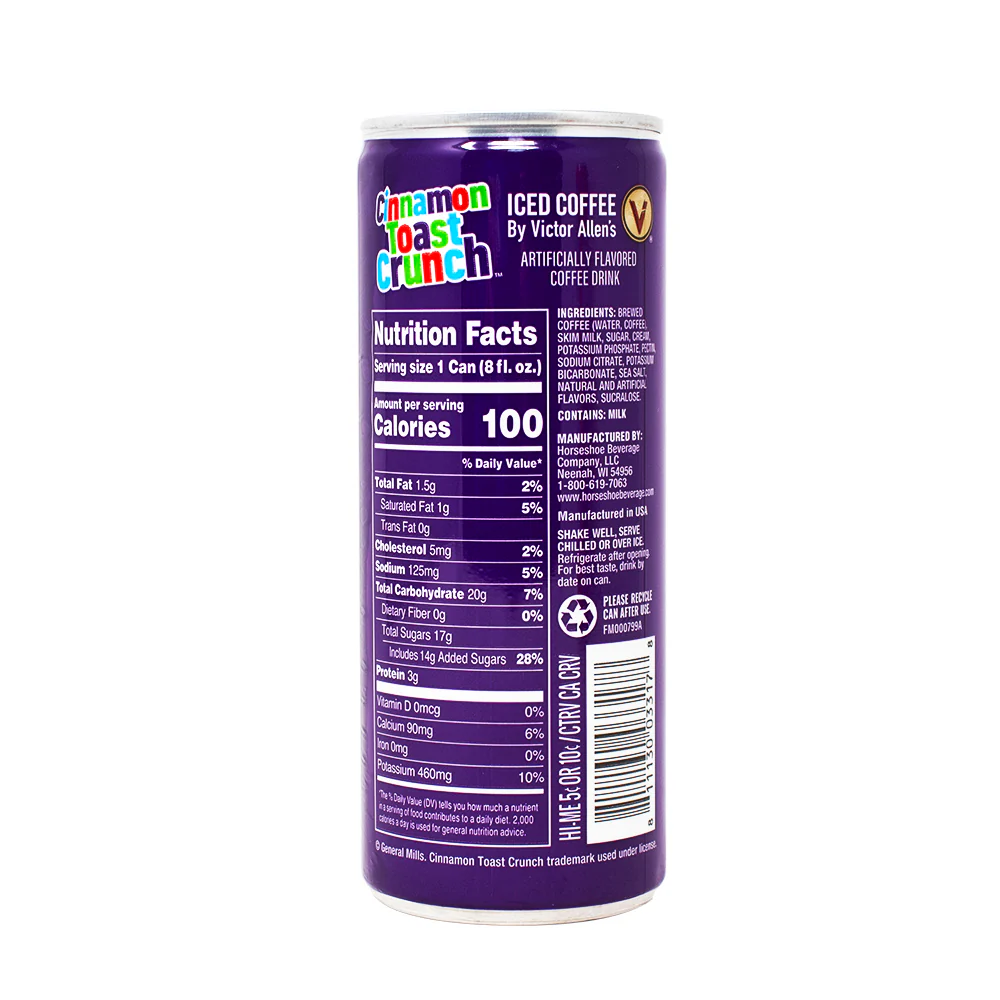 Cinnamon Toast Crunch Iced Coffee - 237mL - Image 2