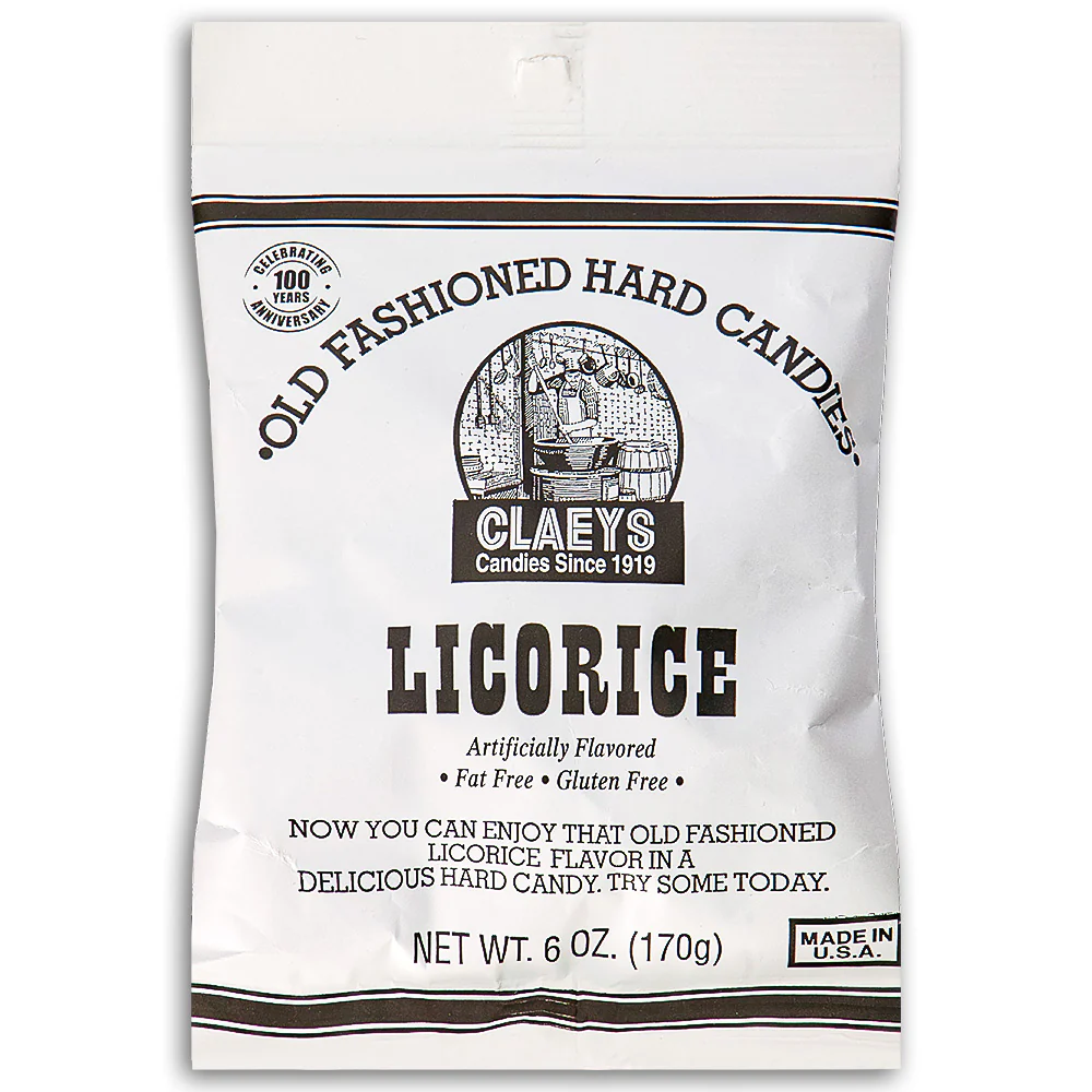 Claeys Licorice Old Fashioned Hard Candies - Image 2
