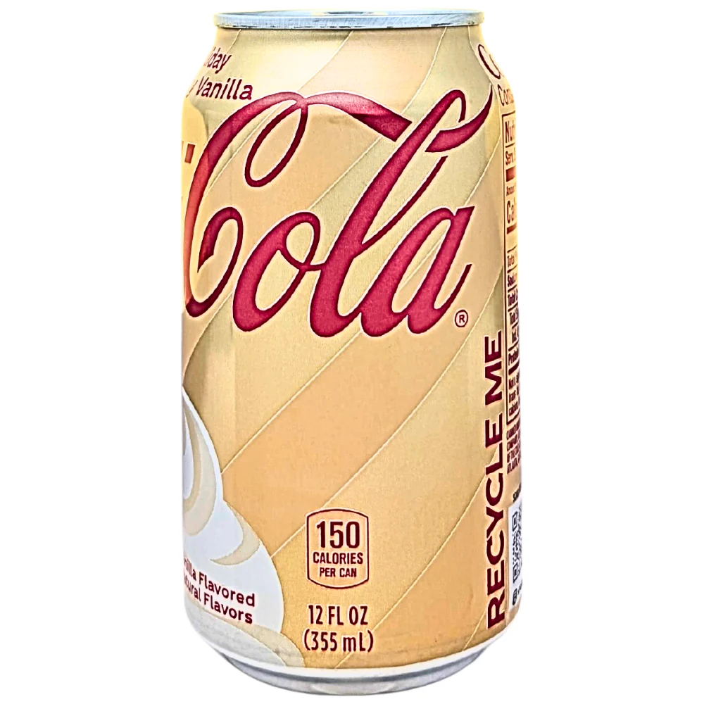 Coca Cola Holiday Creamy Vanilla - 355mL - Image 2