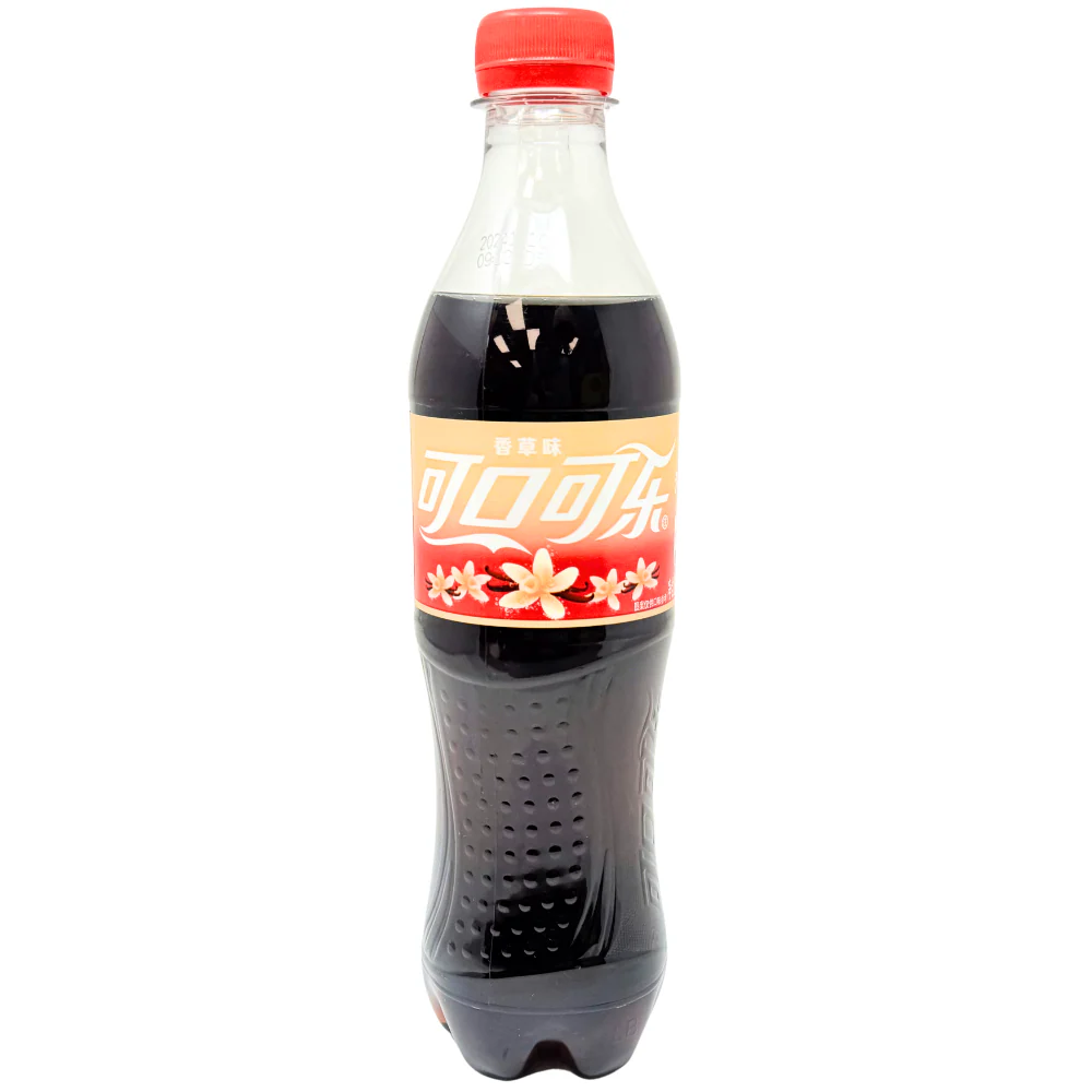 Coca Cola Vanilla Bottle (China) - 500ml