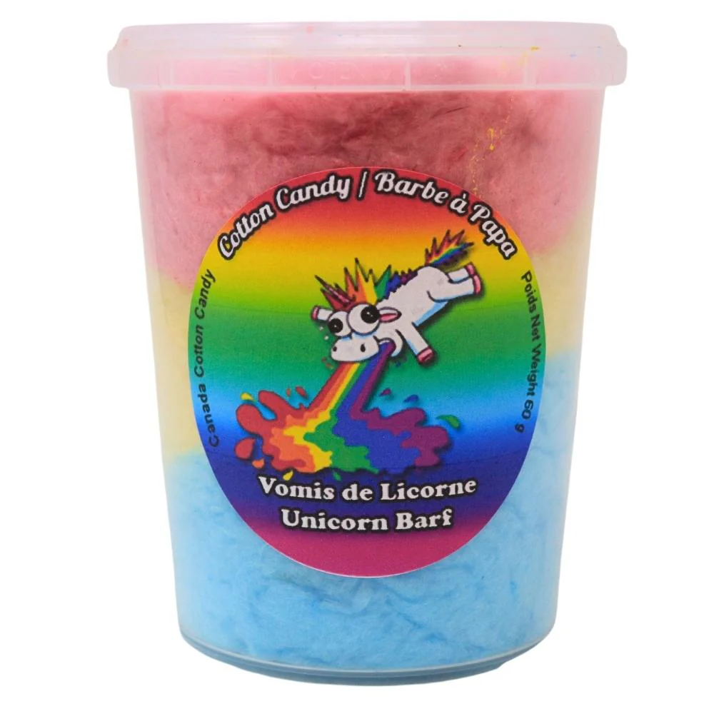 Cotton Candy Rainbow Unicorn Barf - 50g - Image 2