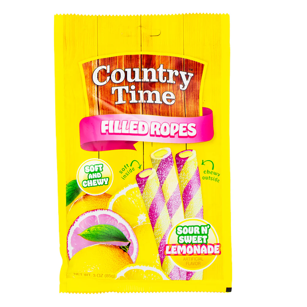 Country Time Filled Ropes - Sour N Sweet Lemonade 3oz