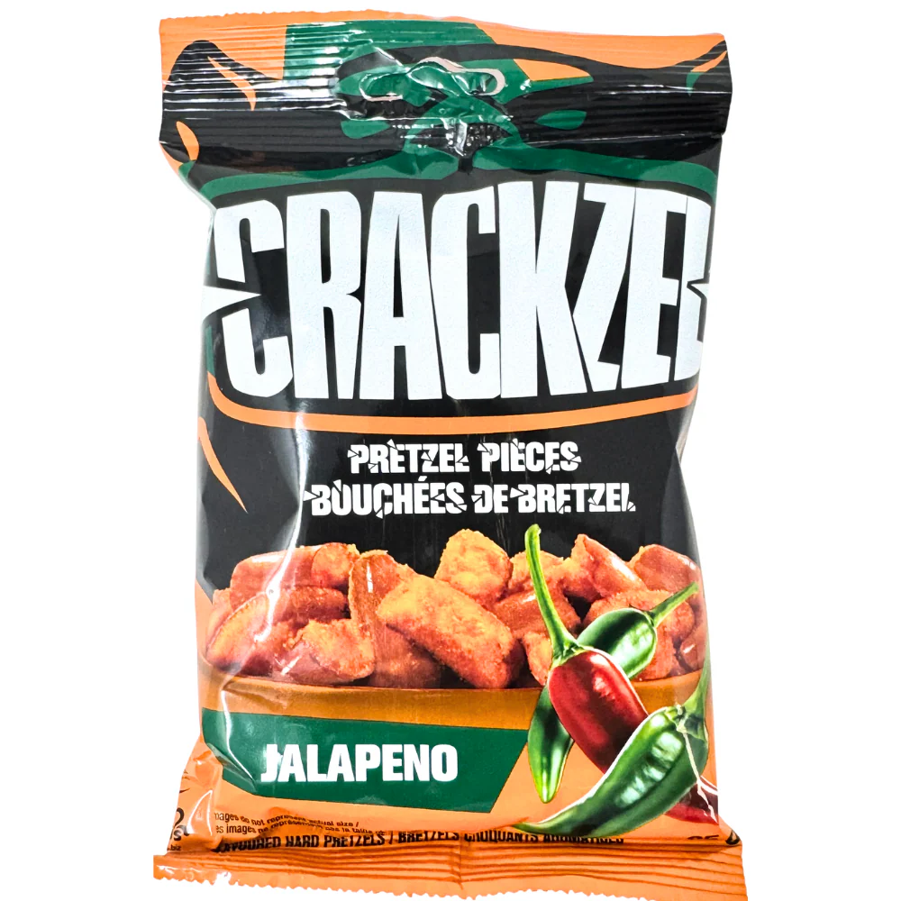Crackzel Jalapeno Pretzel Pieces - 85g