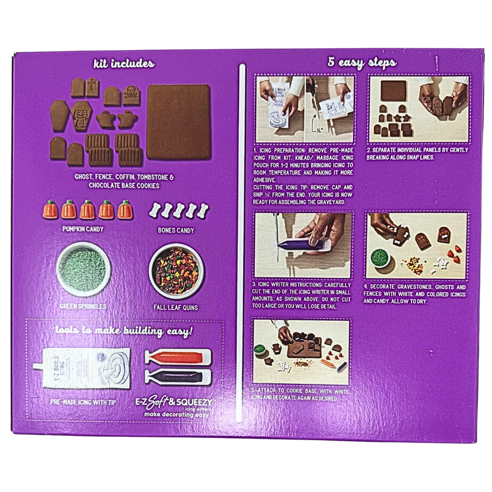 Create-A-Treat Build Your Own Chocolate Scary Graveyard - 25.5oz - Image 2