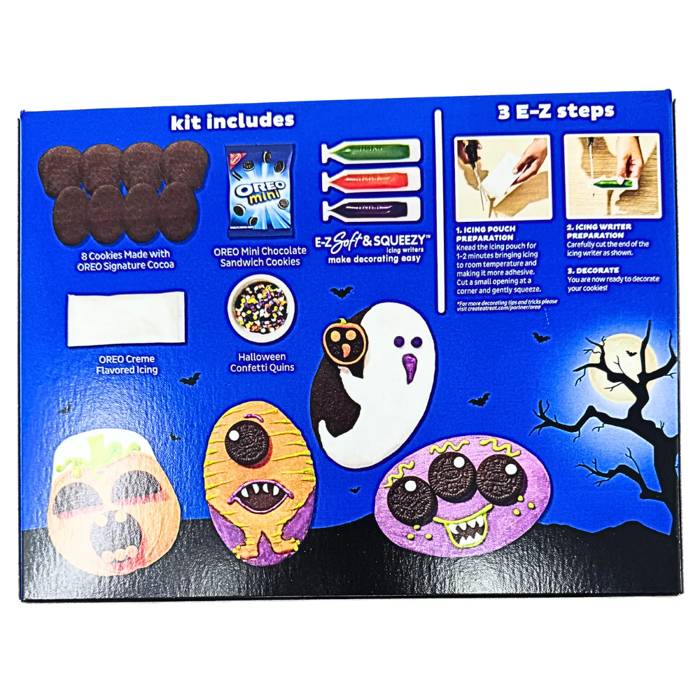 Create-A-Treat Oreo Halloween Cookie Kit - 11.4oz - Image 2